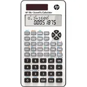 HP 10s+, Lomme, Videnskabelig, 12 cifre, 2 Linier, Batteri/Solar, Hvid