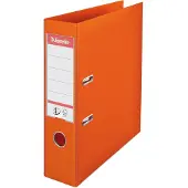 Esselte Brevordner No1 PP FSC A4/75 oran