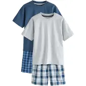 Next Nattøj navy / azur / lysegrå / hvid