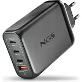 NGS Vægoplader Med 1 Usb-a-og 3 Usb-c-porte 140w
