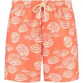 Shiwi Badeshorts 'Mike' orange / hvid