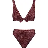 Shiwi Bikini 'Teddy' lysviolet / brombær / abrikos