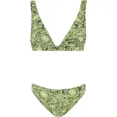 Shiwi Bikini 'Amy' lysegrøn / mørkegrøn