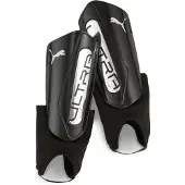 Puma Shin Pads Ultra Light Ankle - Black, størrelse X-Small
