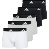 Adidas Boksershorts 'Active Flex' grå-meleret / sort / hvid