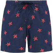 Shiwi Badeshorts 'Nich' navy / lys rød