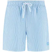 Shiwi Badeshorts 'Mike' lyseblå / hvid