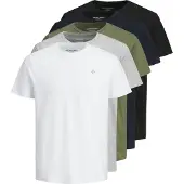 Jack & Jones 5-pak Standard Fit Logo T-shirt