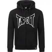 TAPOUT Sweatjakke 'Marfa' sort / hvid