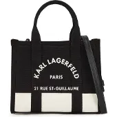 Karl Lagerfeld Håndtaske 'K/RSG Square' creme / sort