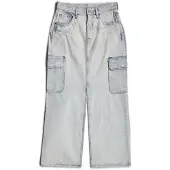 G-Star Viktoria Long Cargo Skirt - Light blue - Women