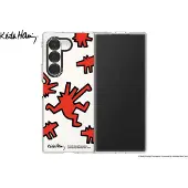 Samsung Keith Haring Slickback Slim Case for Galaxy Fold6 Red