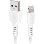 SBS TECABLEUSBIP589W, 1 m, Lightning, USB A, Hanstik, Hanstik, Hvid