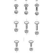 Legrand Bræddebolt Trcc 6X20-E - - (100 stk.)