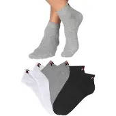 FILA Sokker grå / sort / hvid