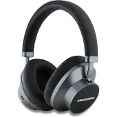 Karl Lagerfeld Saffiano Elongated Bluetooth ANC Over-Ear Hovedtelefoner Sort