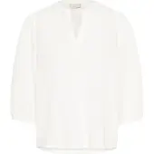 Kaffe Bluse naturhvid