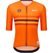Santini Uci World Champion Netherlands 2025 Kortærmet Trøje