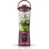 Ninja BC151EUPR, Bærbar blender, Knusning af is, Lilla, Transparent