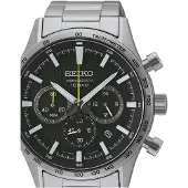 Seiko Herreur SSB413P1 Classic Sort/Stål Ø43 mm
