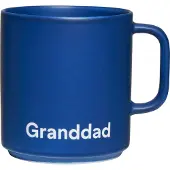 Design Letters VIP favoritkop med hank 25 cl Granddad-midnight blue