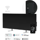 AENO Premium Eco Smart AGH0004S - Varmeapparat - gulvstående, vægmonteret - 760 W - perlesort