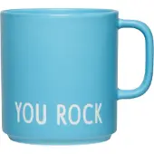 Design Letters VIP favoritkop med hank 25 cl You rock