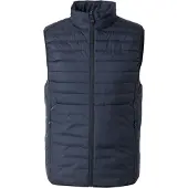 BOSS BOSStil mænd. 50545867 Urbanex marine vest (M), Casual, Polyester, Blå