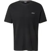BOSS Pyjamas-T-shirt i bomuldsblanding med broderet logo