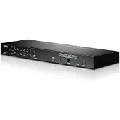 Aten KVM over IP CS1716i - KVM switch - 16 x KVM port(s) - 1 lokalbruger - 32 IP-brugere - desktop, monterbar på stativ