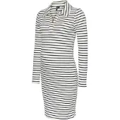 Vero moda Maternity Kjole 'VMMSea' navy / hvid