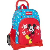 Safta Mickey Mouse Med Trolley Evolution Fantastisk Rygsæk Med Hjul