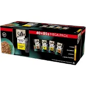 Sheba Selection Select Slices Fjerkræsmag - vådfoder til katte - 40 x 85g