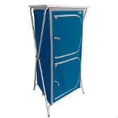 Aktive Sammenklappelig Garderobe Med 4 Niveauer 62x53x140 Cm