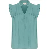 Kaffe Bluse 'KALiany' turkis