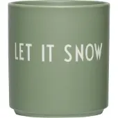 Design Letters favoritkop 25 cl Let it snow