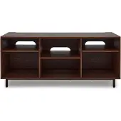 AVCOM Large TV Cabinet Walnut