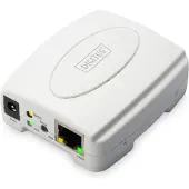 Digitus Fast Ethernet Print Server DN-13003-2 - Udskriftsserver - USB 2.0 - 100Mb LAN - 100Base-TX