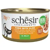 Schesir tunfisk med aloe (gelé) vådfoder til katte (dåse)