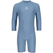 Color Kids Badeheldragt l/s - Coronet Blue - - 3 år (98) - Badetøj