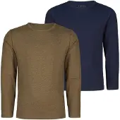 Minymo Shirts navy / khaki