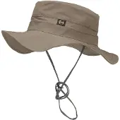Buff - Vandretøj - Explore Booney Hat Solid Brindle til Unisex - Størrelse S/M - Grøn