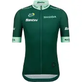 Santini Tour De France Green 2025 Kortærmet Trøje