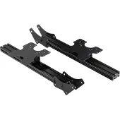 Next Level Racing Elite - Stativ - for 3 skærme - tilføjelse - anodiseret ekstruderet aluminium - sort - skærmstørrelse: 21-43 - fritstående