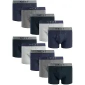 Next Boksershorts marin / navy / lysegrå / sort