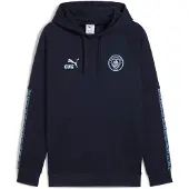 Puma Manchester City KING Hoodie Men, Sport, Deep Navy/Light Blue, S