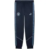 Puma Manchester City KING Anthem Pants Men, Sport, Deep Navy/Light Blue, M