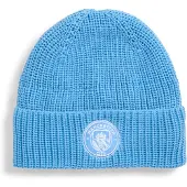 Puma Manchester City Essentials Beanie Unisex, Sport, Light Blue/White, OSFA