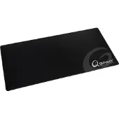 QPAD FX900, Sort, Monokromatisk, Stof, Skridsikker bund, Gaming musemåtte