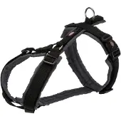 Trixie Premium Trekking Hundesele - sort/grafit - M